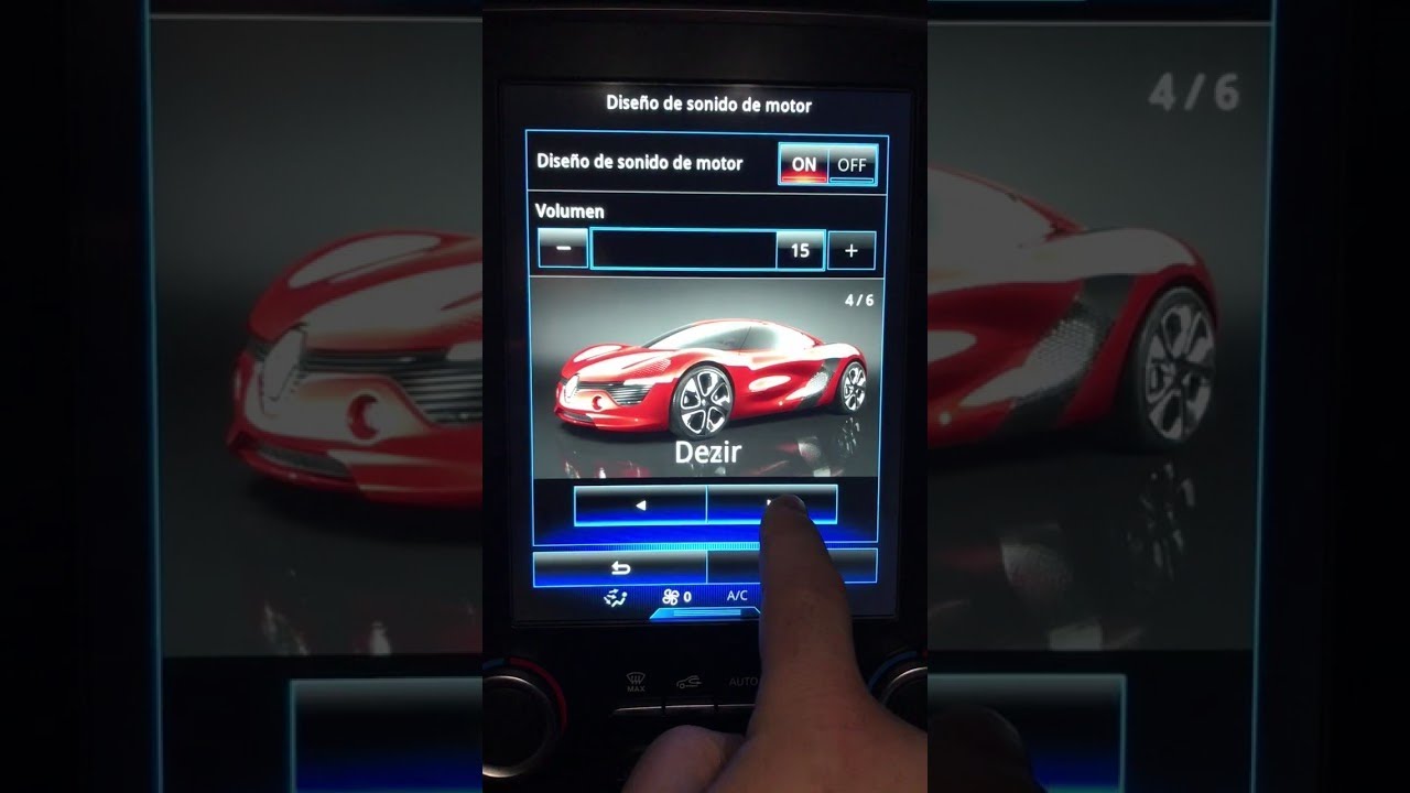 Renault DDT4ALL activation R-sound effect ( r.s sound from speaker) enabled I RLINK 2