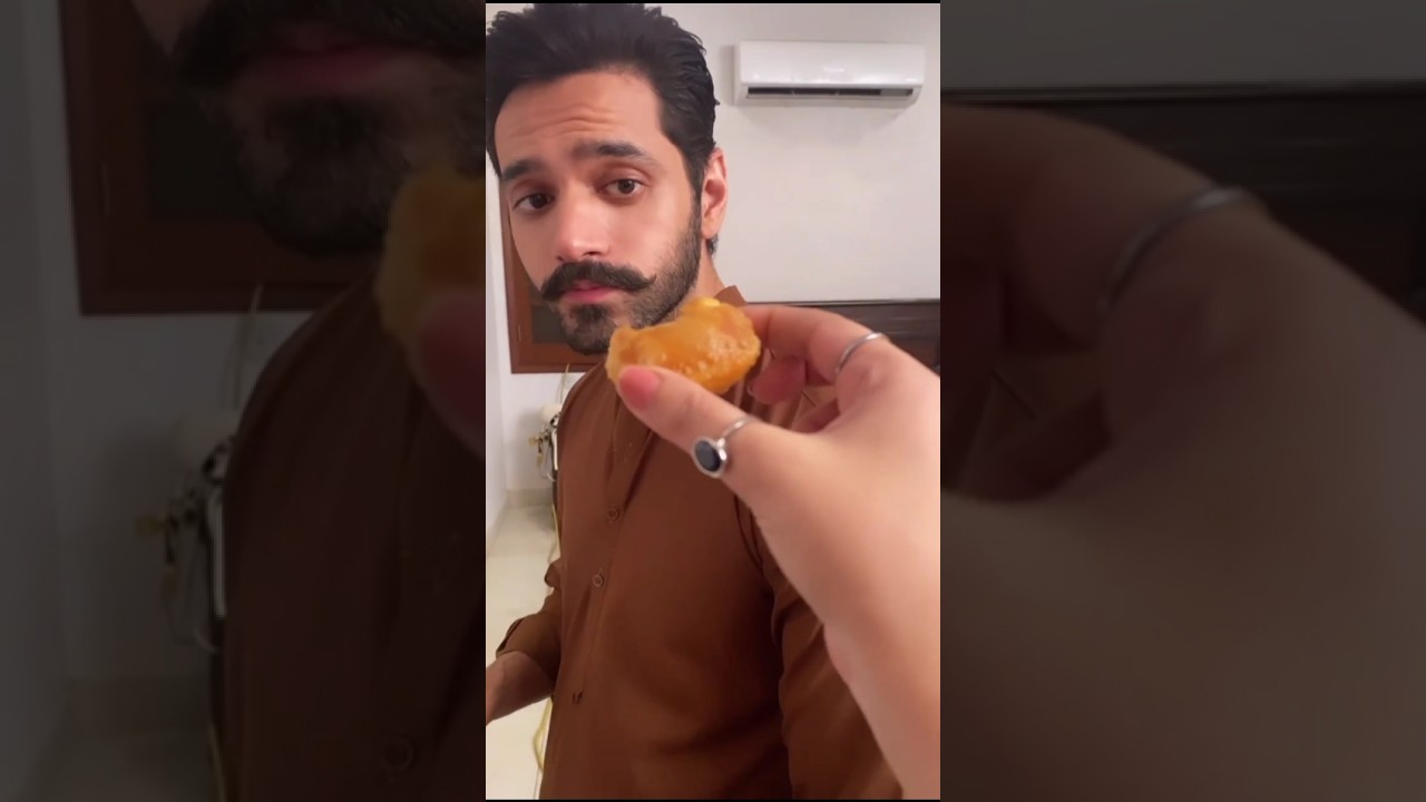 Yumna and wahaj eating gol gappa 🤣🤣 | yumna with wahaj Ali | yumna zaidi 