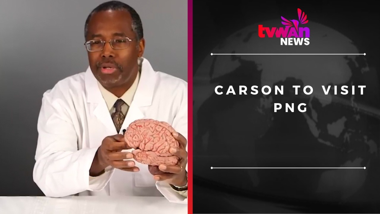Карсон посетит Папуа-Новую Гвинею.