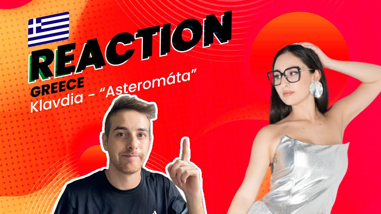 Reaction to Eurovision Greece 2025 - Klavdia - Asteromáta (Αστερομάτα) 🇬🇷