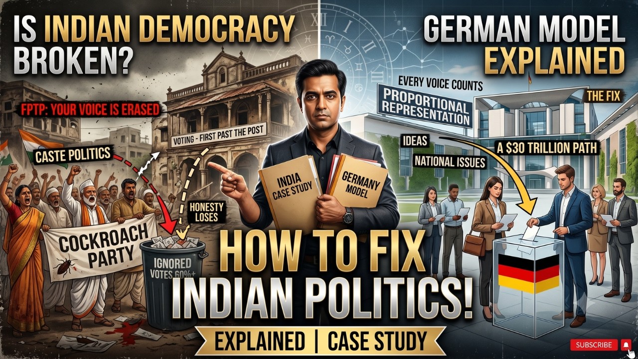 How to Fix Indian Politics: The German Model Explained | Case Study
