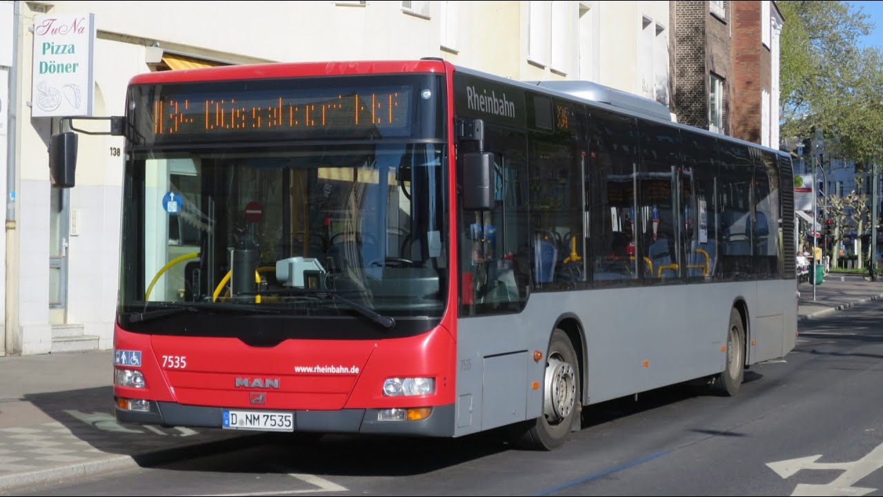 [Sound] Bus MAN NL 283 | #7535 | Rheinbahn AG Düsseldorf