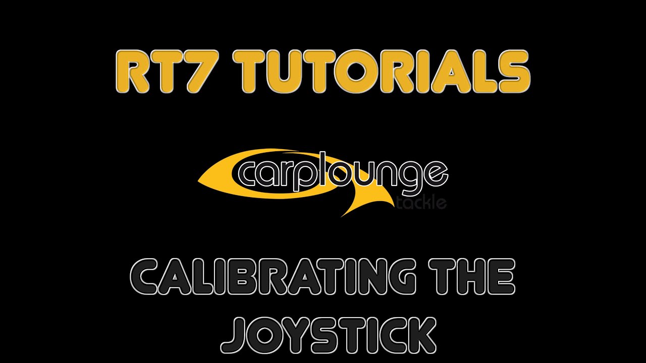Carplounge RT7 English Tutorial No. 11: Calibrating the Joystick
