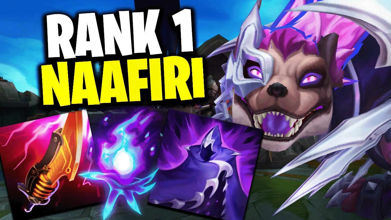 HOW RANK 1 NAAFIRI PLAYS MID LANE!