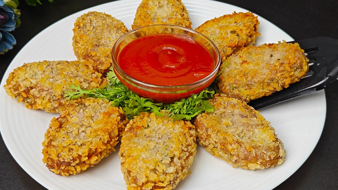 Crispy Mutton Cutlet | Minced Mutton Snack Recipe | Make and Freeze Ramadan Recipe