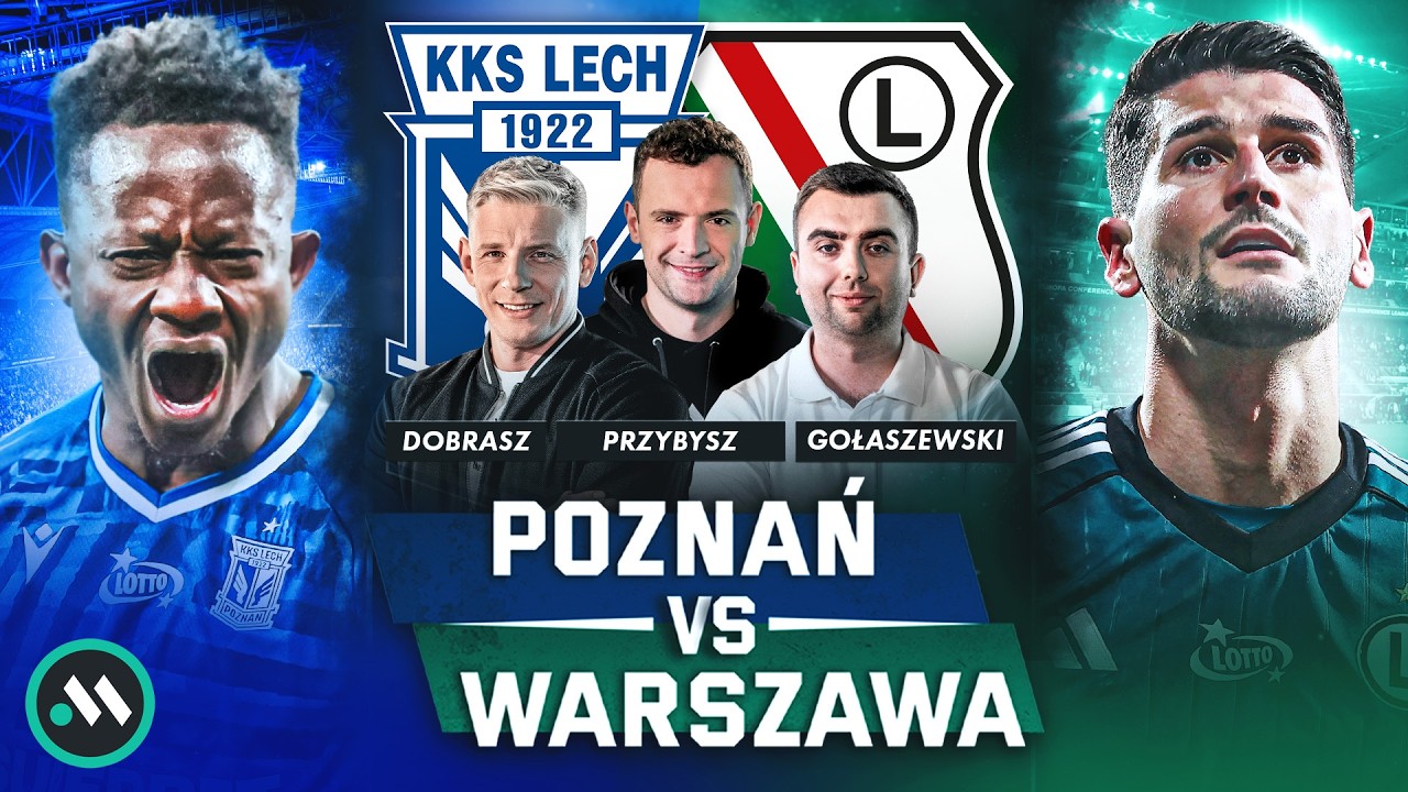 LECH PRZED LIGĄ KONFERENCJI! KTO NA KUPS? LEGIA W POTRZASKU. CO WYMYŚLI PAPSZUN?