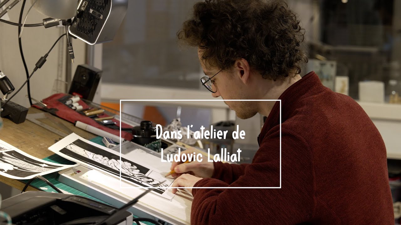 Un dessin avec Ludovic Lalliat - Auteur de bandes dessinées  #auteur #dessin #bd