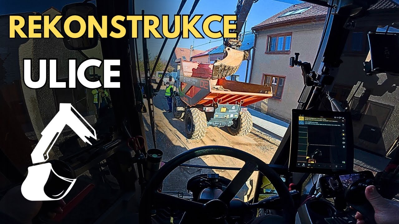 Starý chodník musí pryč 🚧 Volvo EW160E