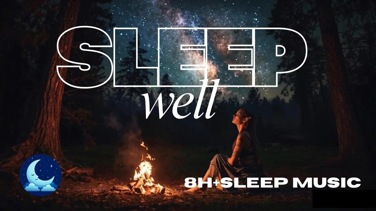 8 Hours Deep Sleep Music: Delta Waves for Insomnia, Sleeping Music, Stress Relief