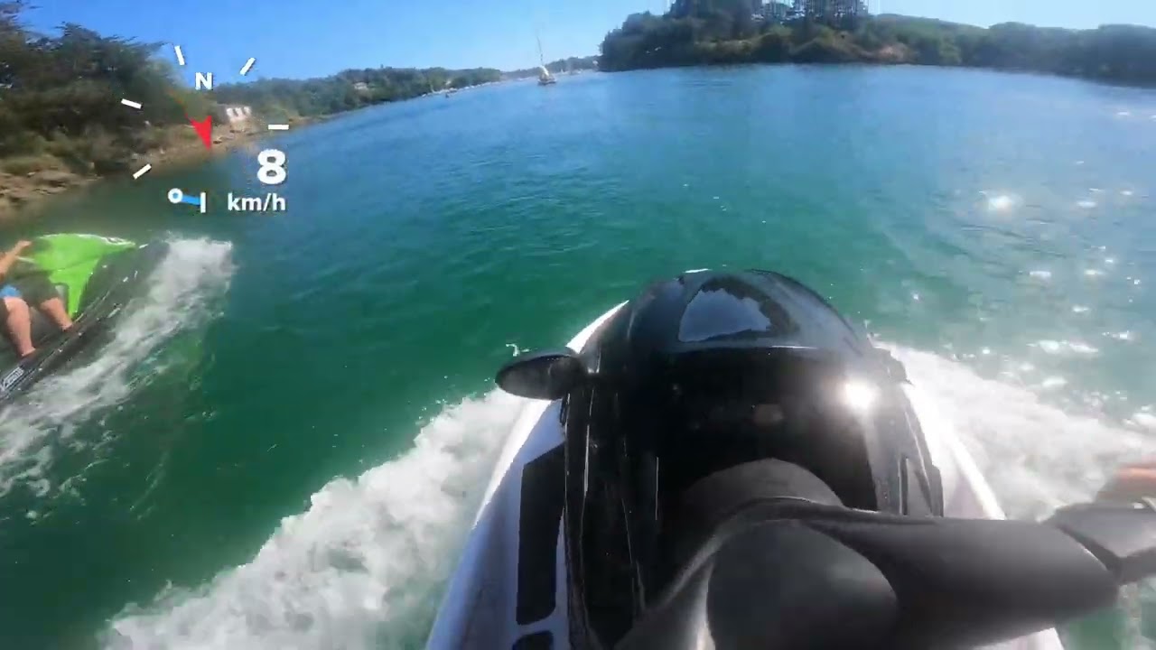 Test kawasaki 15f vs 1200 Yamaha xlt top speed