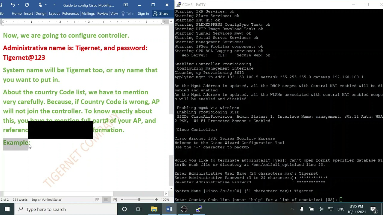 Guide to Configure Mobility Express on Cisco AP AIR-AP1832I-S-K9 Version 8.5.171