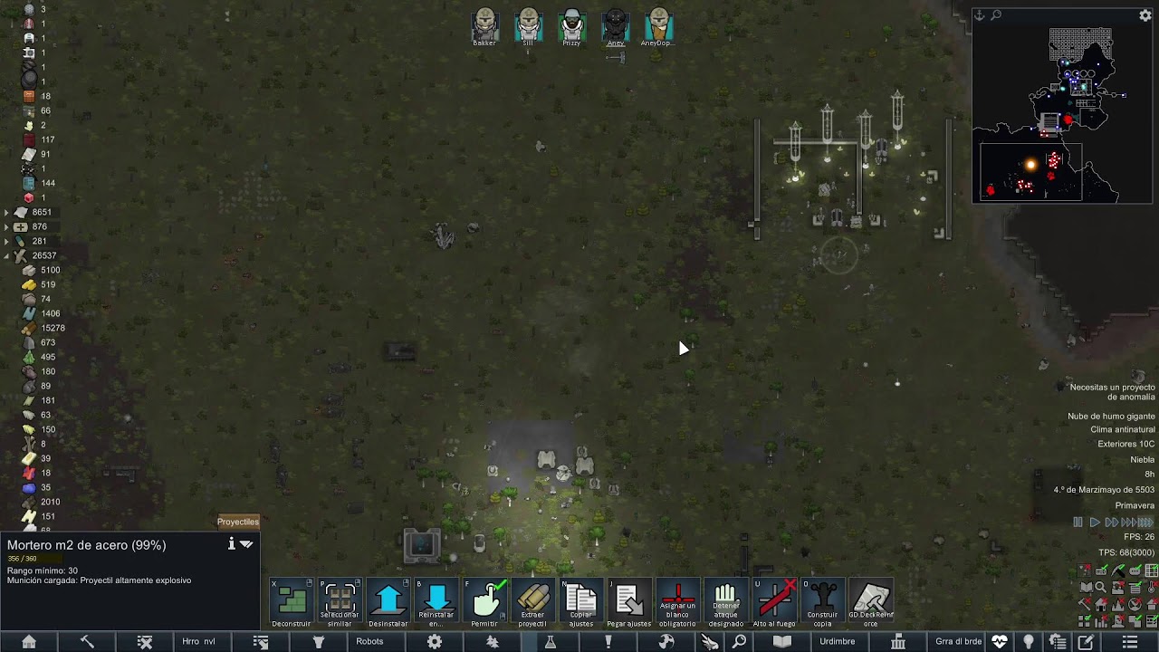 Jugando Rimworld | CONTRA EL VOID | CUARTO INTENTO | AHORA SI TRAJE VASELINA XD