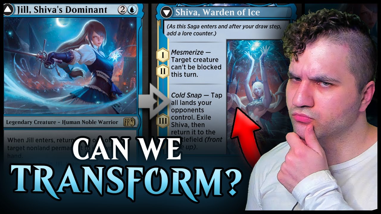 Can we transform JILL?! (yes we can) 😉 MTG Arena Standard Final Fantasy