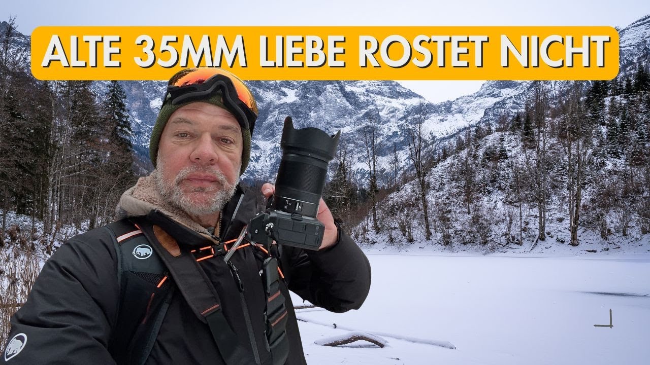 Winterliche Landschaftsfotografie | Winterwanderung mit Festbrennweite 35 Milimeter
