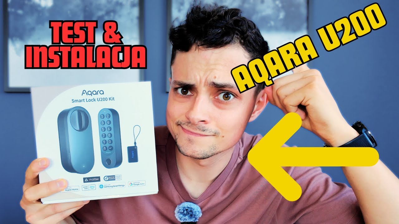 Najlepszy smart zamek na rynku? Aqara U200 - test, instalacja, kalibracja, konfiguracja.