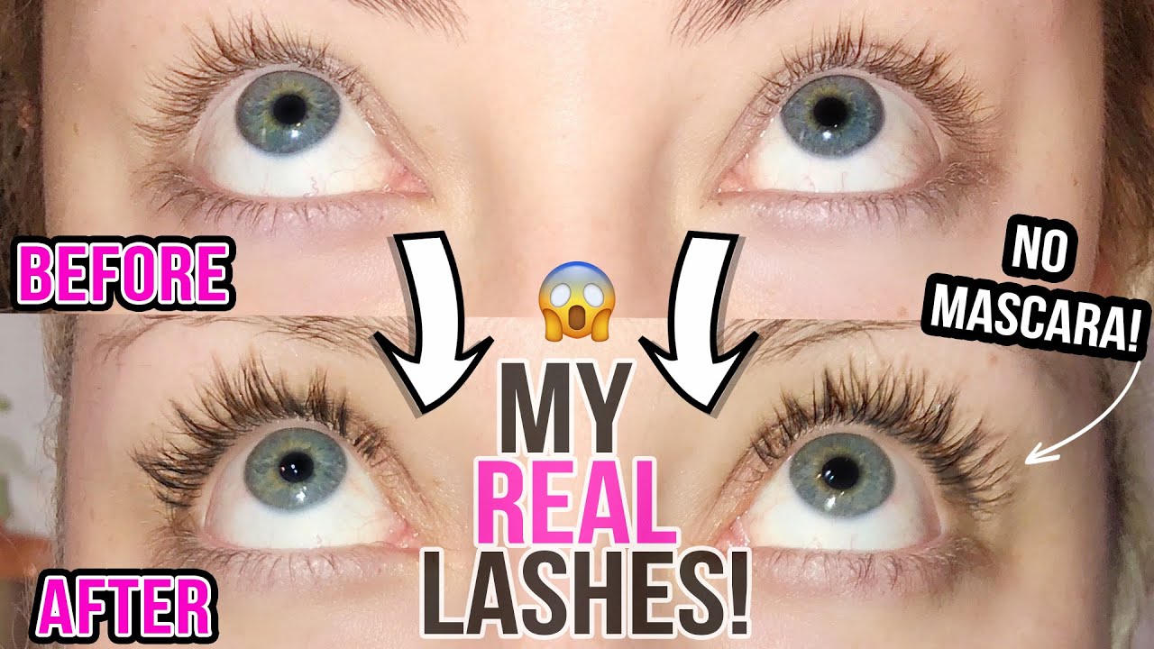 HOW TO GROW YOUR LASHES | MAXEYLASH SERUM BEFORE AND AFTER | GLAMNANNE