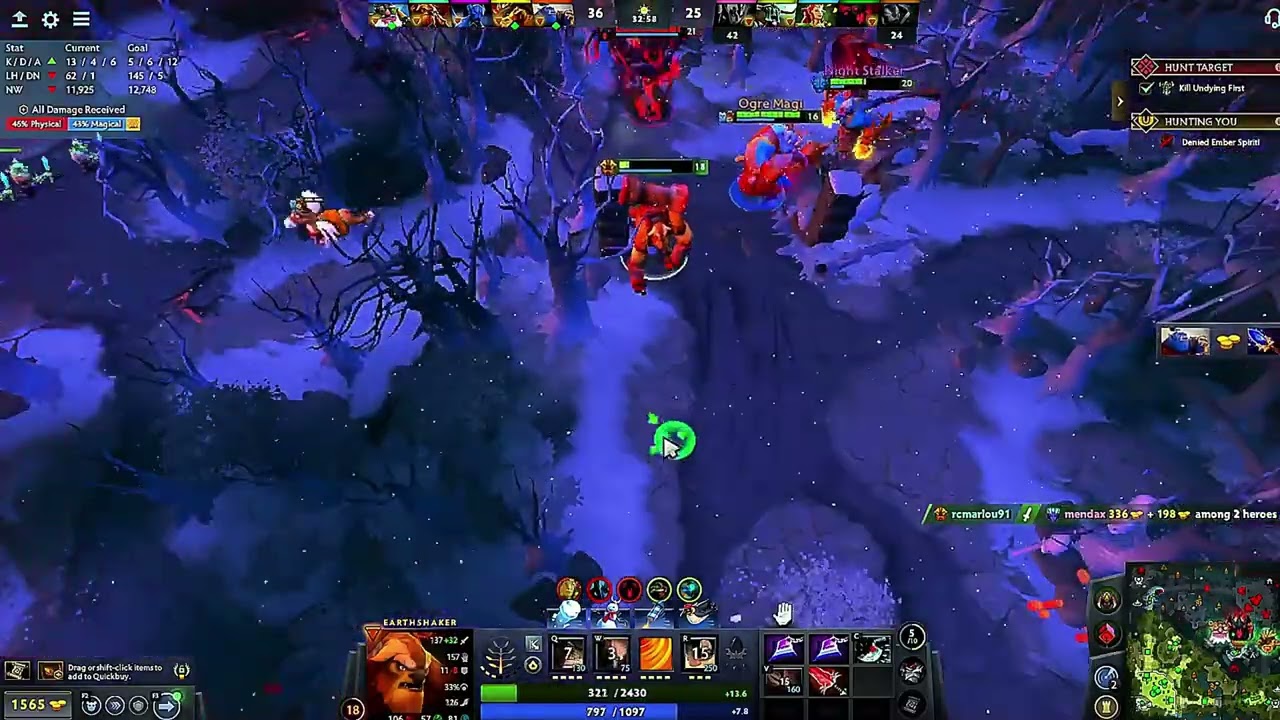Dota2 | Earthshaker With Dagon