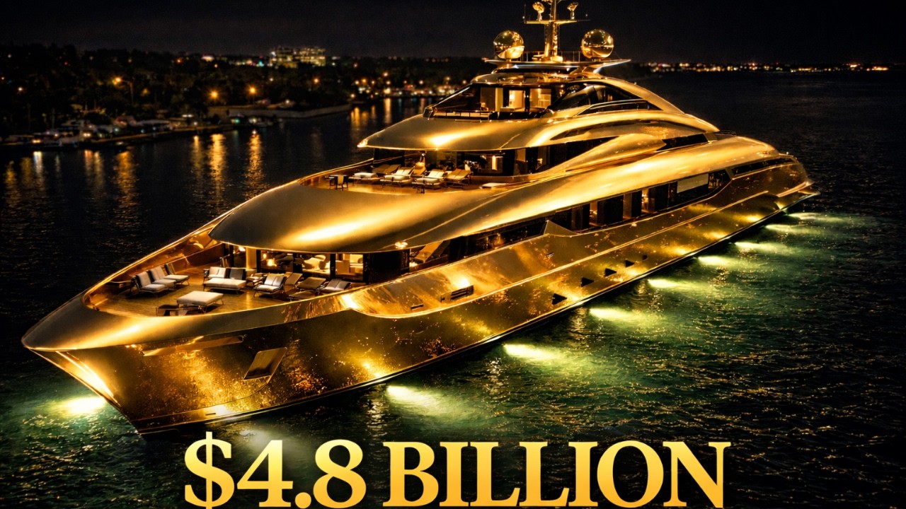 10 Insanely Expensive Yachts Owned by Celebrities | $4.8 BILLION Super yacht