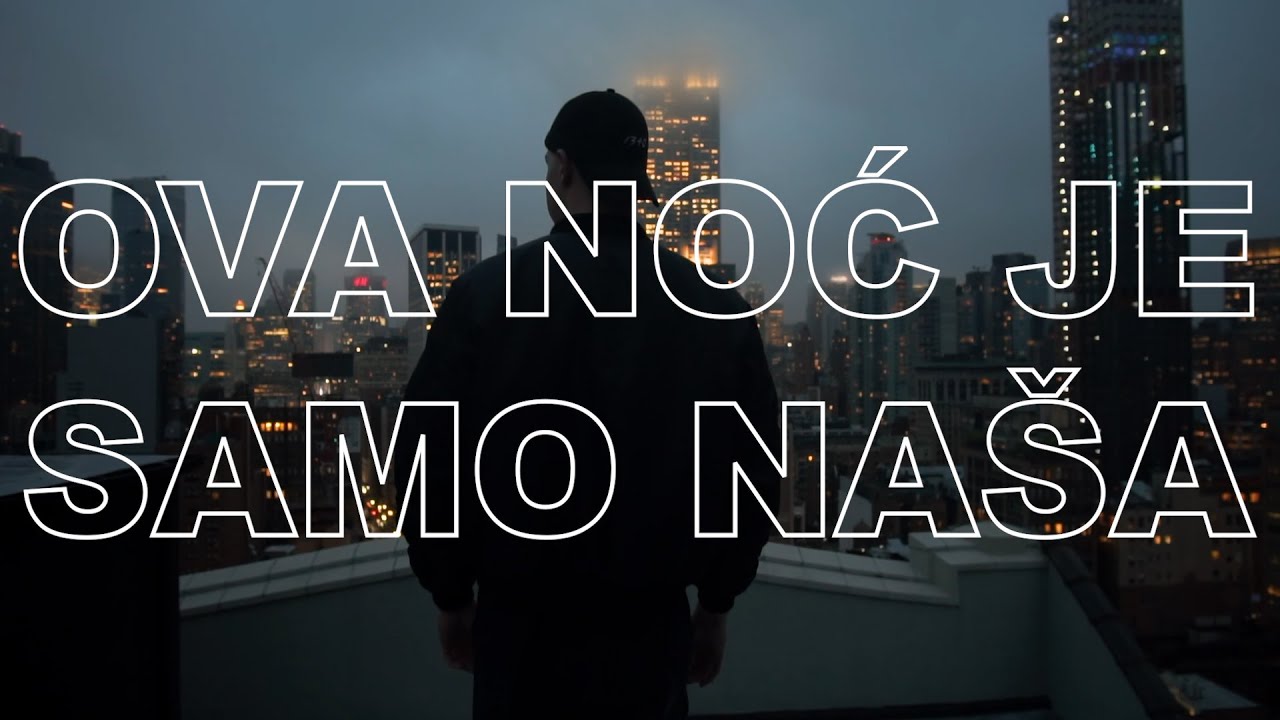 Dražen Zečić - Ova noć je samo na&scaron;a (Official lyric video)