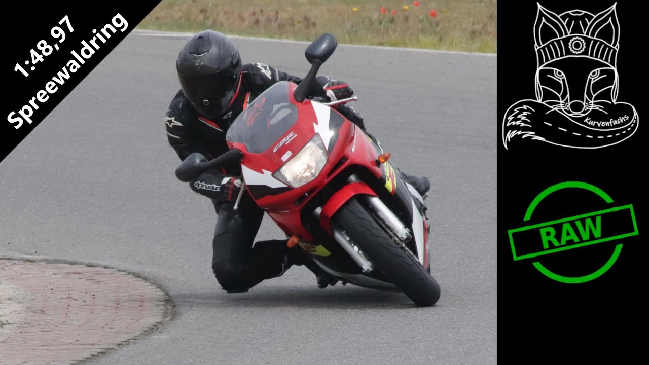 CBR 600 F (PC31) on Race Track * Spreewaldring * Rookie * First Time (CBR 600 F)