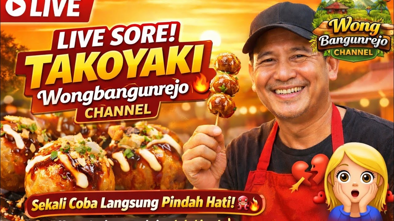 Takoyaki Wongbangunrejo Channel – Sekali Coba Langsung Pindah Hati!” 🐙🔥