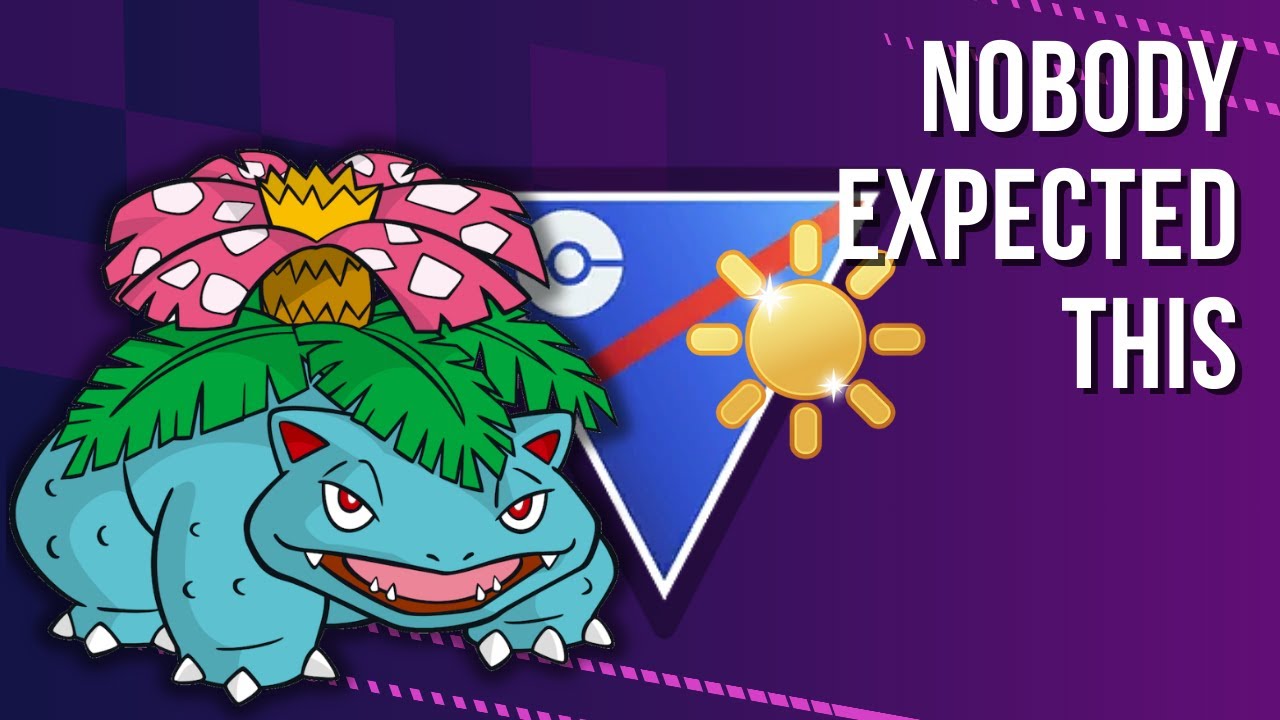 Venusaur Annihilates the Sunshine Cup Meta | Pokémon GO Battle League