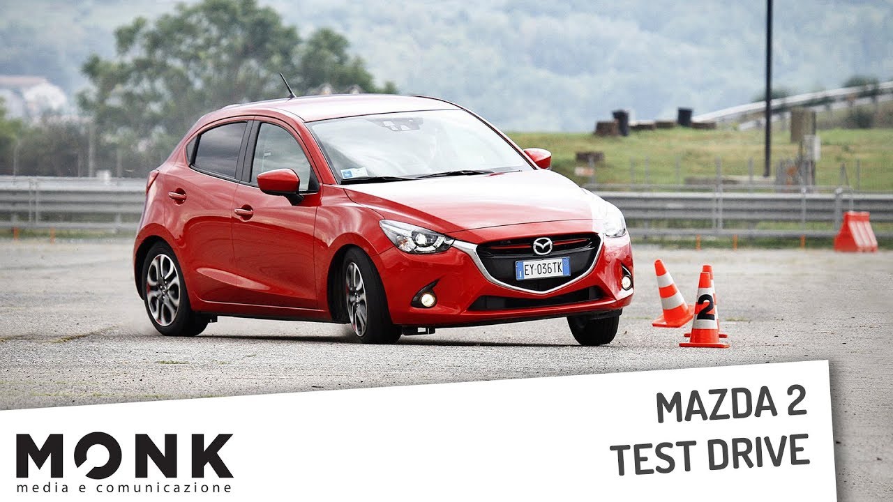 TEST DRIVE SISTEMI DI SICUREZZA  MAZDA 2