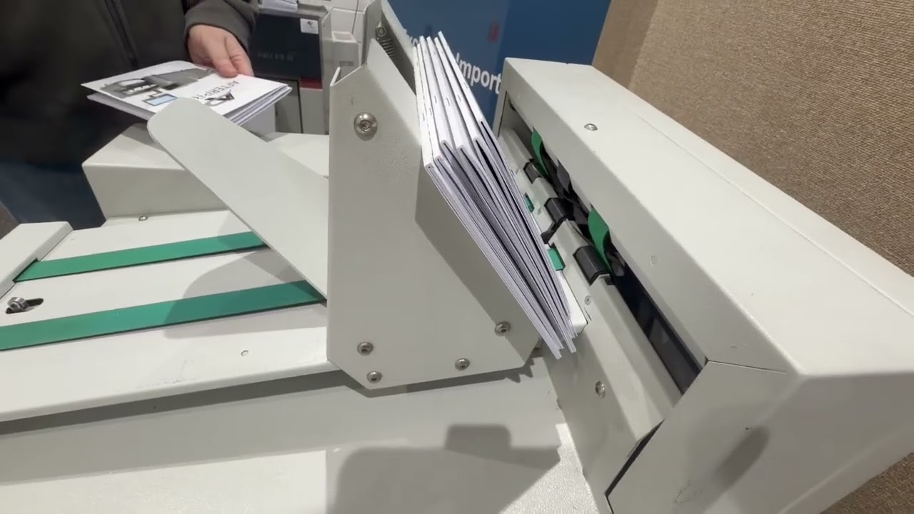 Quick Demo of a Used Watkiss SpineMaster Squareback