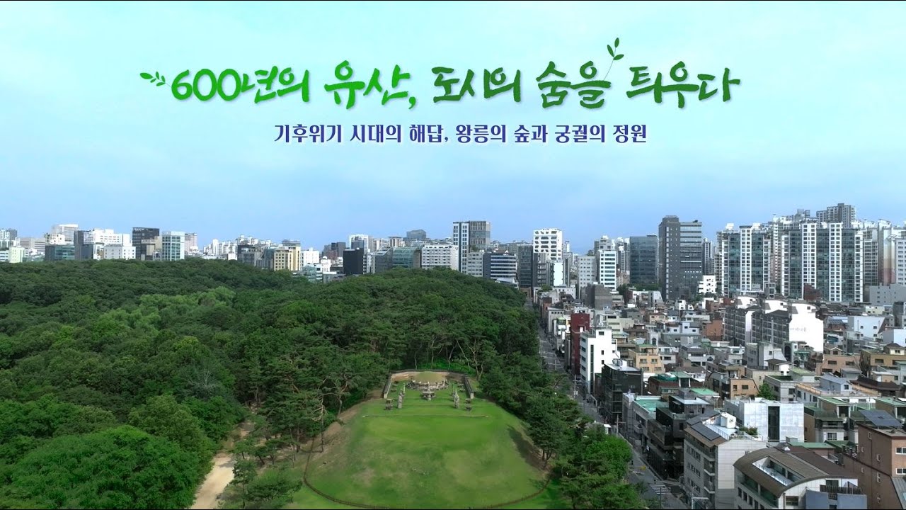 600년 유산, 도시의 숨을 틔우다: 기후위기 시대의 해답, 왕릉의 숲과 궁궐의 정원