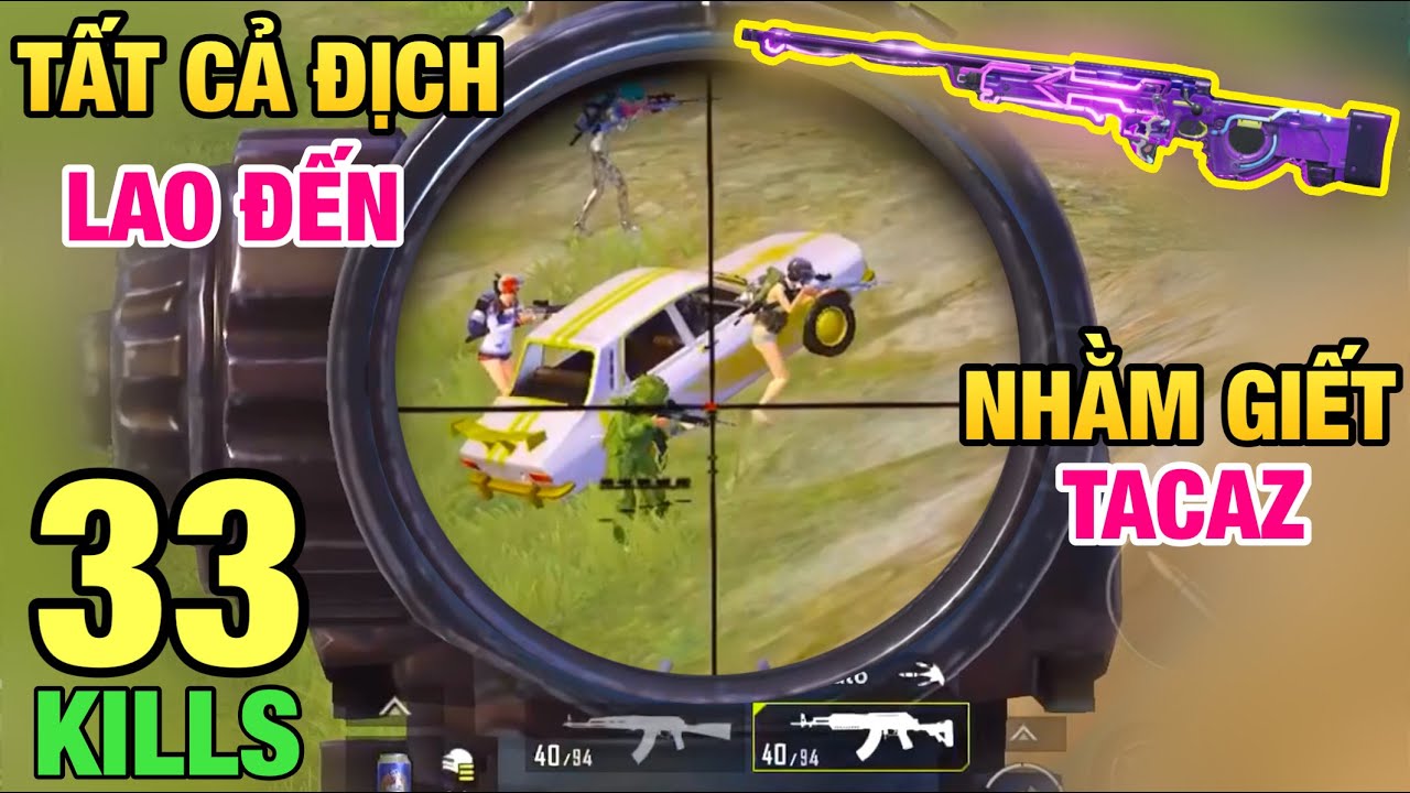 [PUBG Mobile] Trận Đấu Si&ecirc;u Kinh Điển | Cướp Th&iacute;nh 4 Team Bao V&acirc;y TACAZ