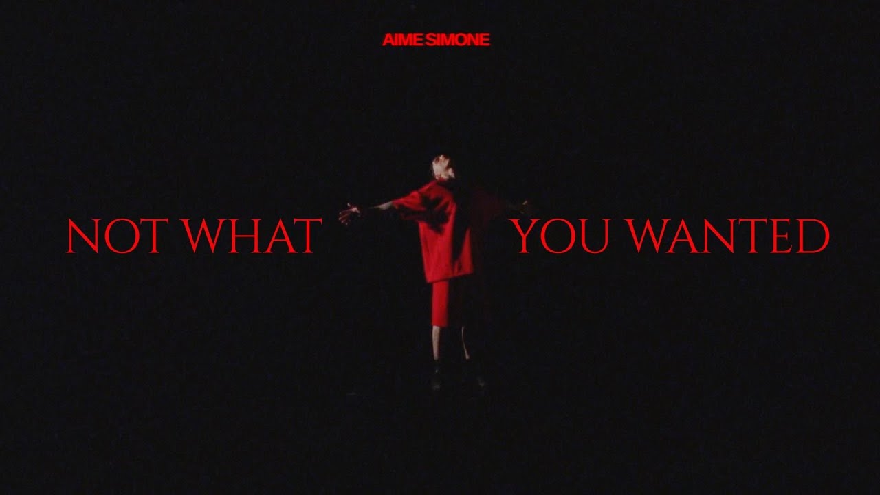 Aime Simone - NOT WHAT YOU WANTED (Official Music Video)