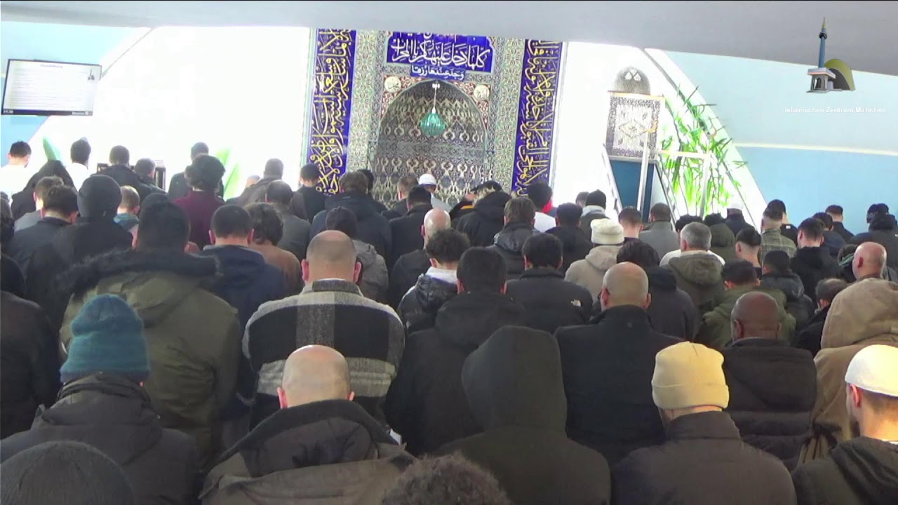 Freitagsgebet (Deutsches) Livestream vom Islamisches Zentrum München 20-02-2026