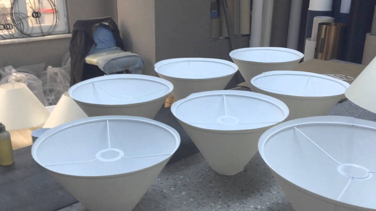 Making a PVC Lampshade