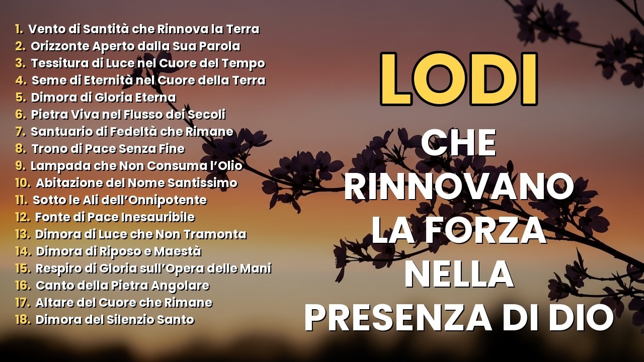 Nella PRESENZA di Dio ✝️ Lode e Adorazione Profonda