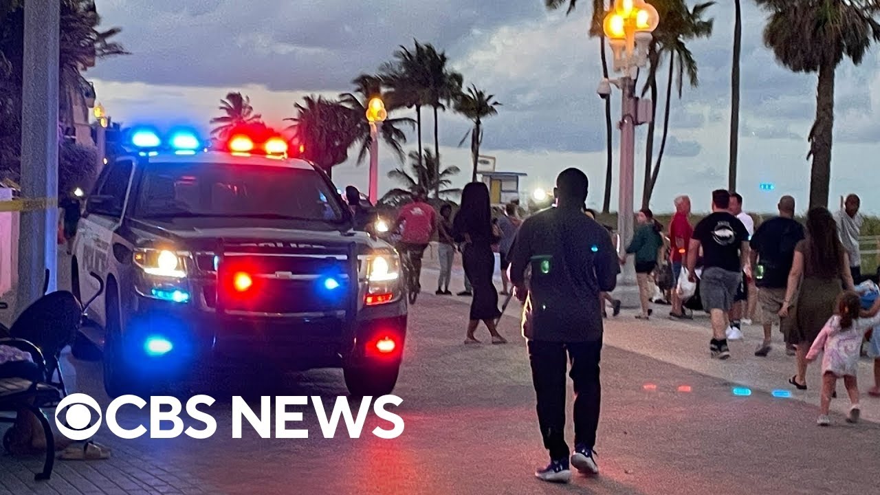1 arrested after Florida beach shooting; police searching for other possible suspects