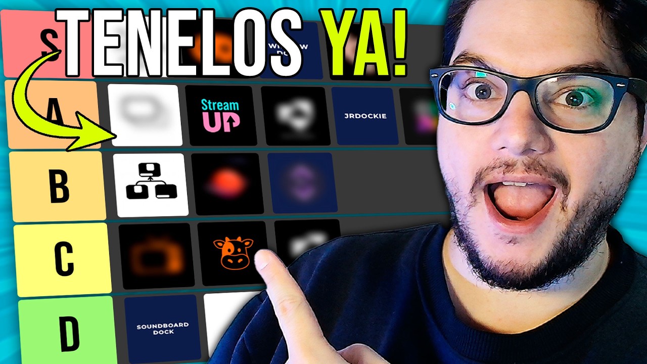 RANKING de PLUGINS de OBS STUDIO que TEN&Eacute;S que PROBAR YA!