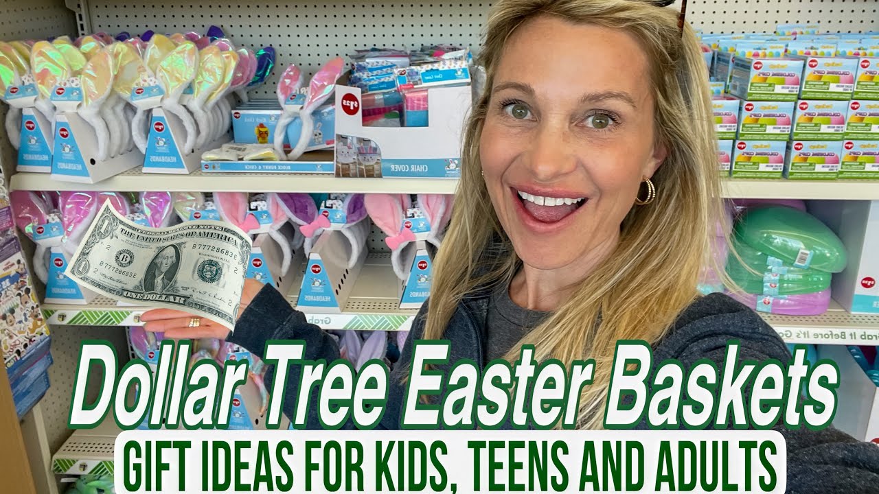 Идеи для пасхальных корзин из Dollar Tree | Подарки для подростков и взрослых в 2025 году!🐣