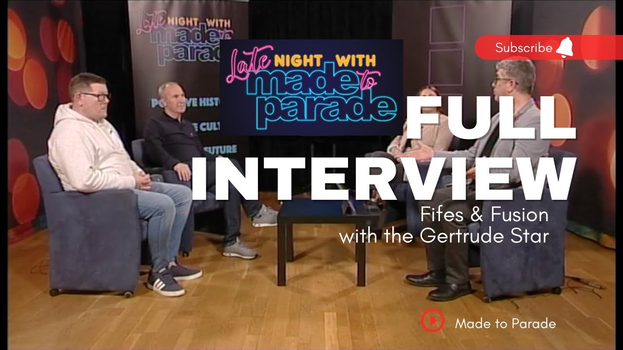 Fifes & Fusion Full interview from Late Night with Made to Parade