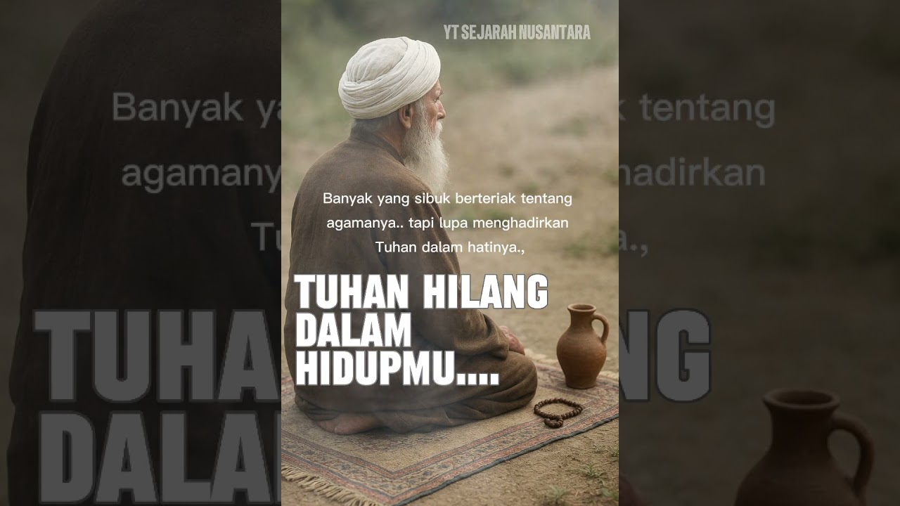 Ketika Agama Hanya Jadi Identitas.. #ilmumakrifat #makrifat #spiritual #tauhid #tasawuf #sufi #islam