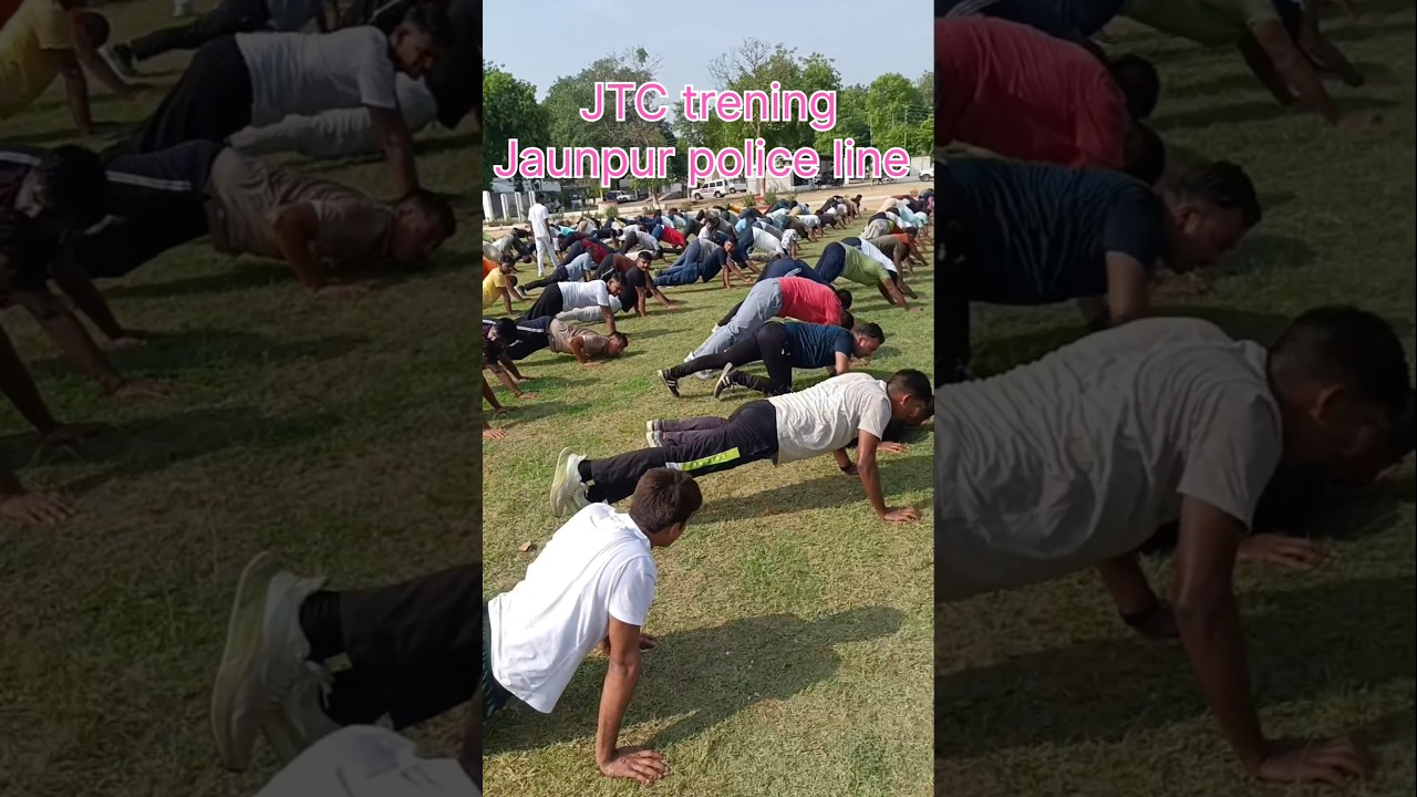 #JTC# trening police #🎉Jaunpur police line 🎉pti💐 akhilesh yadav#पुलिस