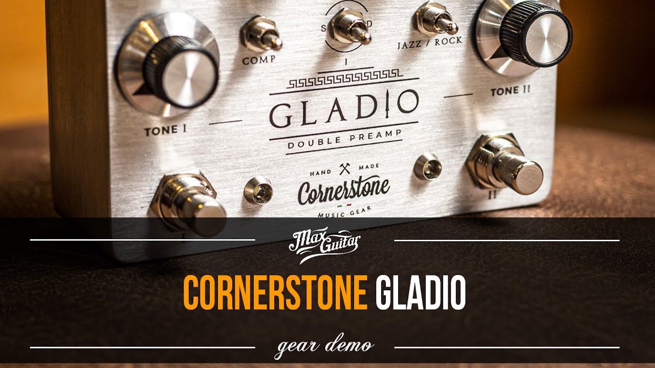 Glorious DUMBLE TONES! The Cornerstone GLADIO Double Preamp demo!