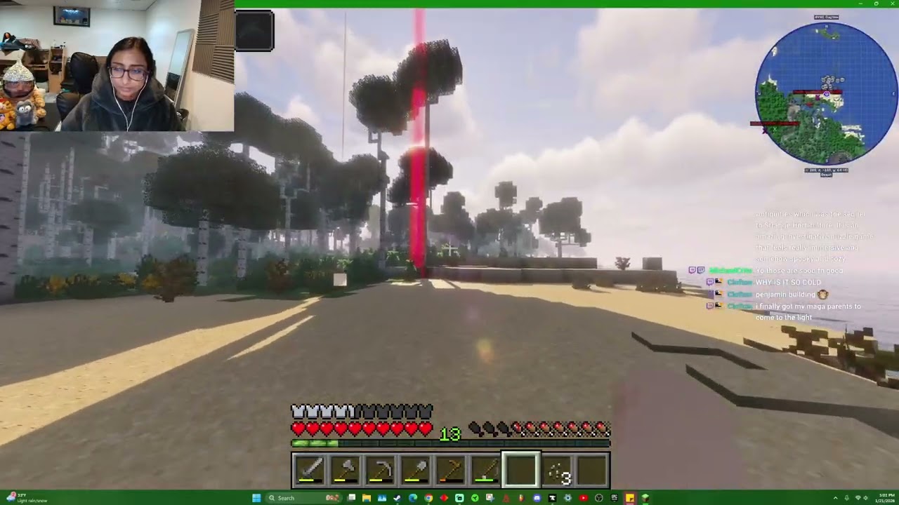 Minecraft - Single player mod pack ( lets chat and build)