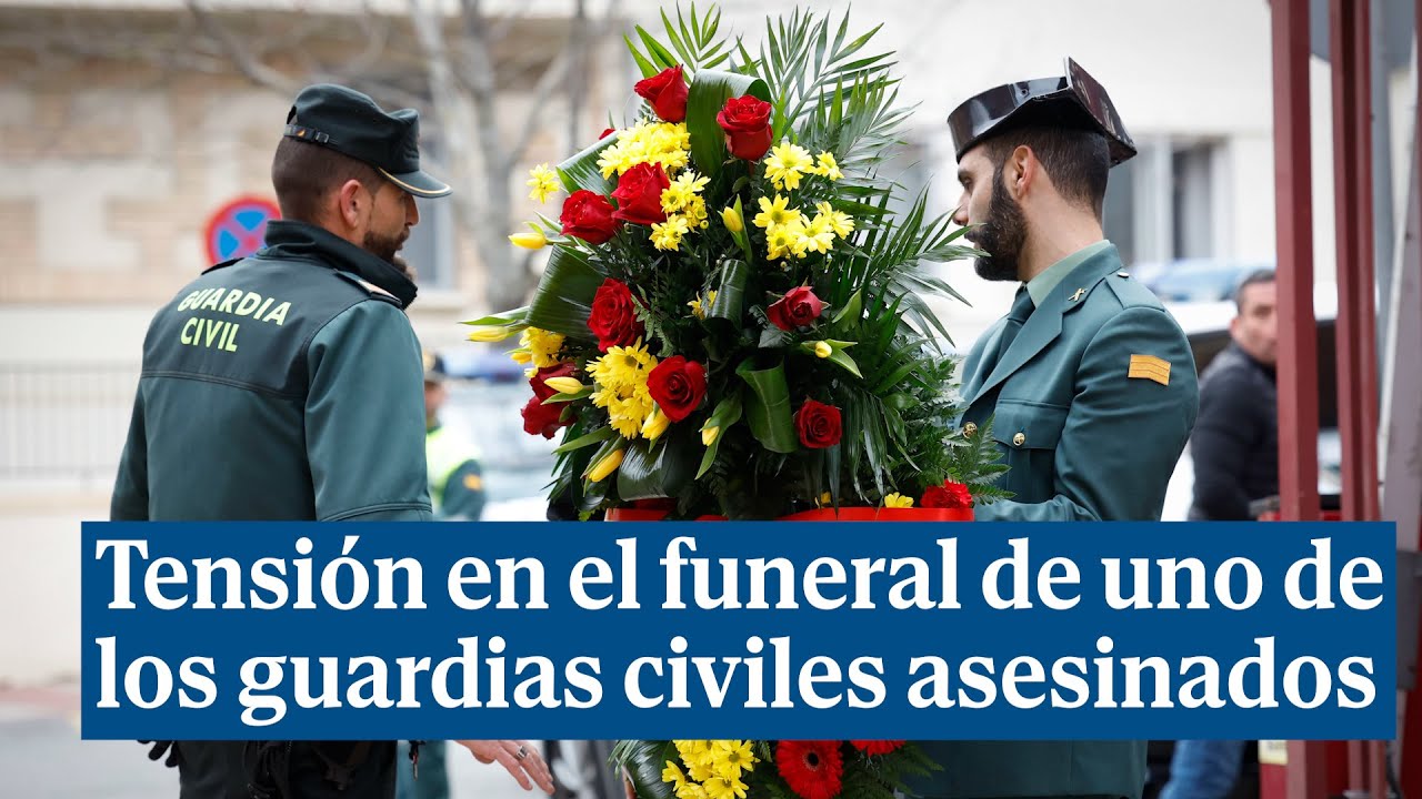 La viuda de uno de los guardias civiles asesinados en Barbate impide a Marlaska condecorarlo