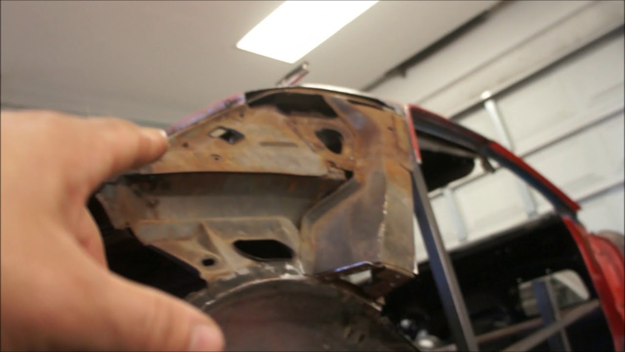 removing camaro frame rails part 1