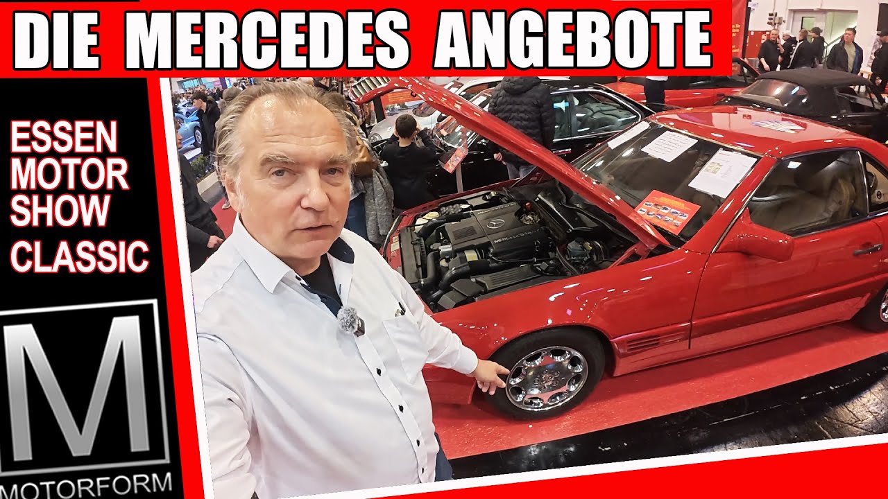 Mercedes Angebote auf der Essen Motorshow 2025
