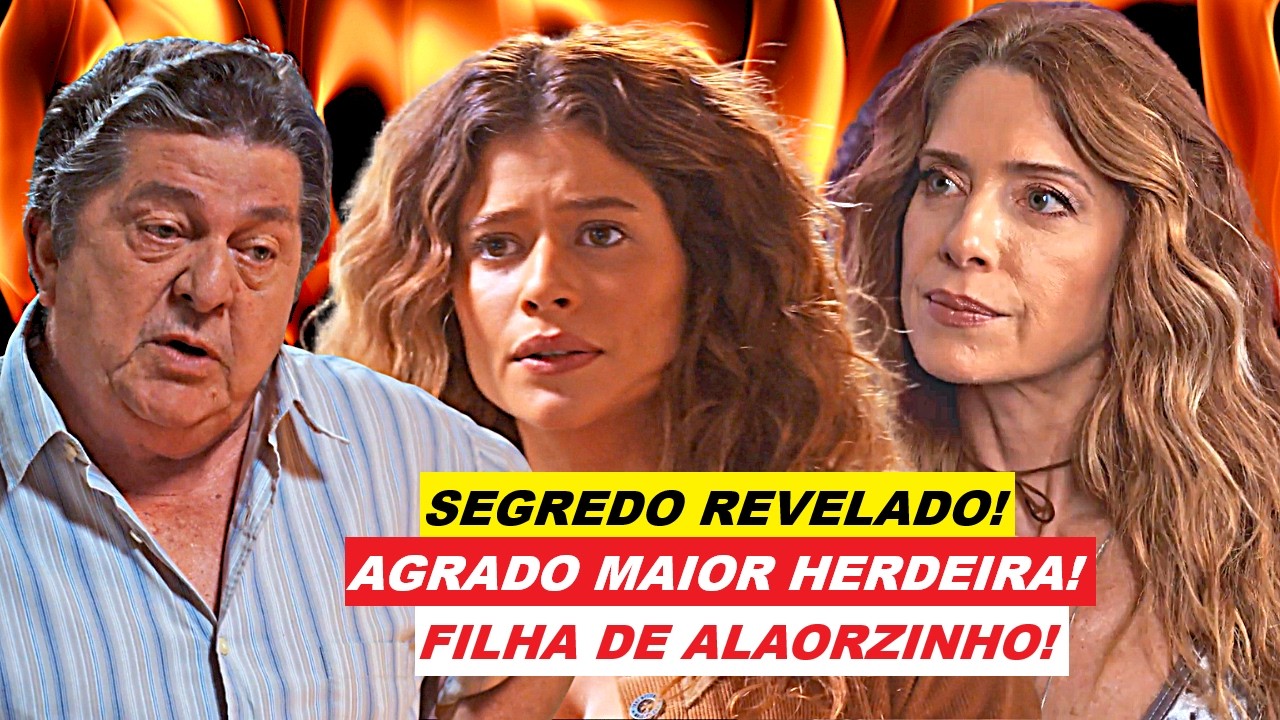 CORAÇÃO ACELERADO - Eliomar revela o maior segredo do passado de Agrado e deixa a mocinha em choque!