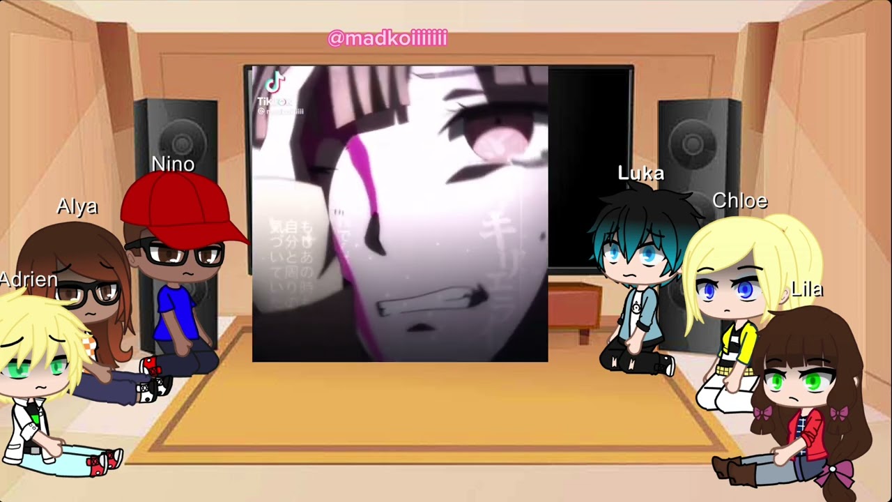 MLB react to Marinette’s future as chiaki |mlbxdangaronpa|