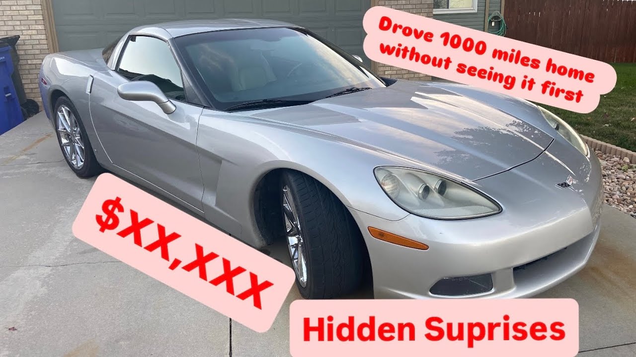 I Bought A C6 Corvette Sight Unseen (Watch Out For This!!!)