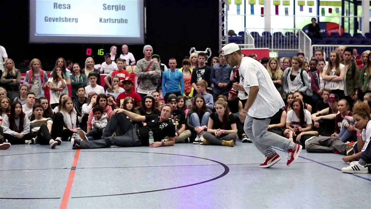1. Platz - Sergio L. - Hip Hop Battle Deutsche Meisterschaft 2013 (vs. Deniz, Dayan, Resa)