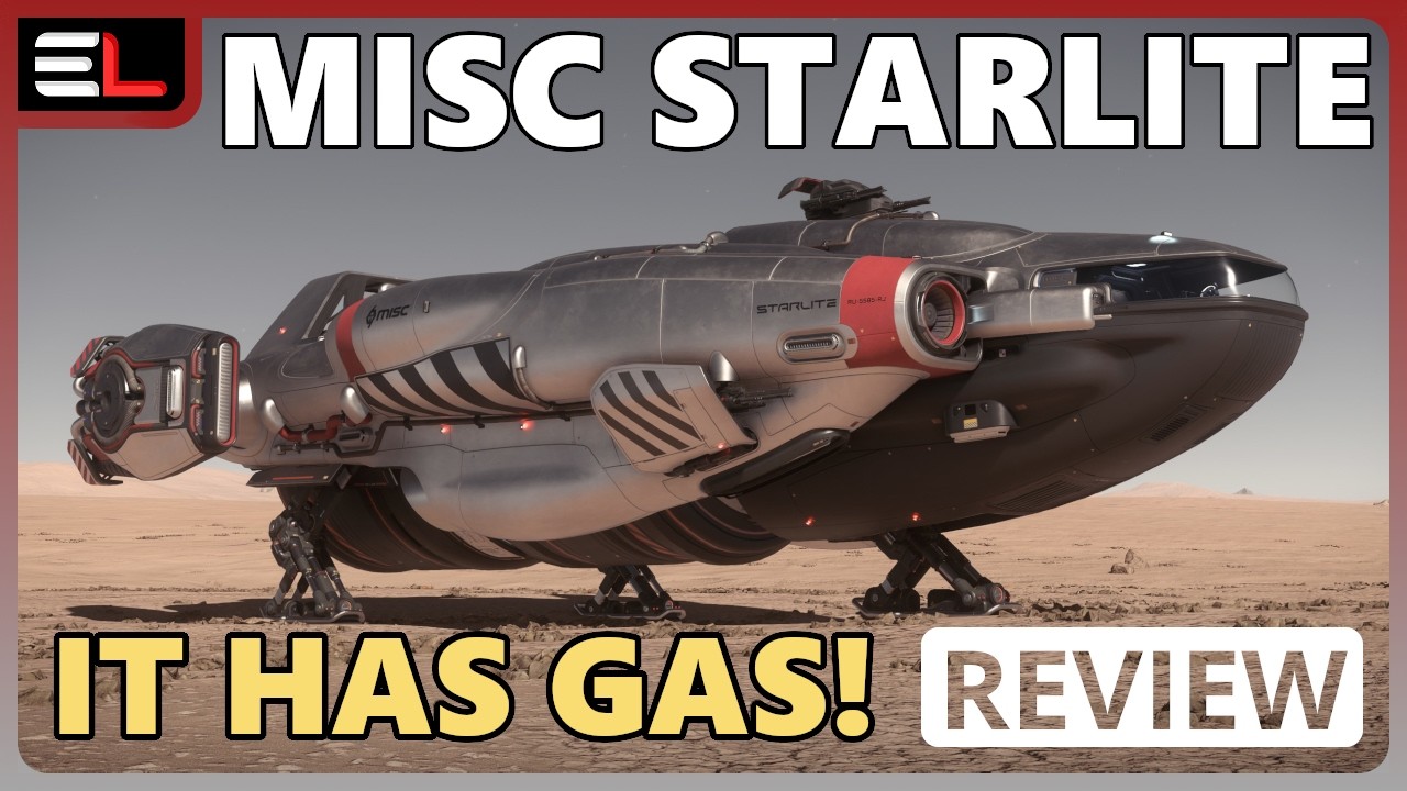 Star Citizen 4.8 Обзор за 10 минут (примерно) &mdash; MISC STARLITE &mdash; НУЖНО ТОПЛИВО?